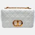 Caro Bag Ivory Lambskin Cannage Large