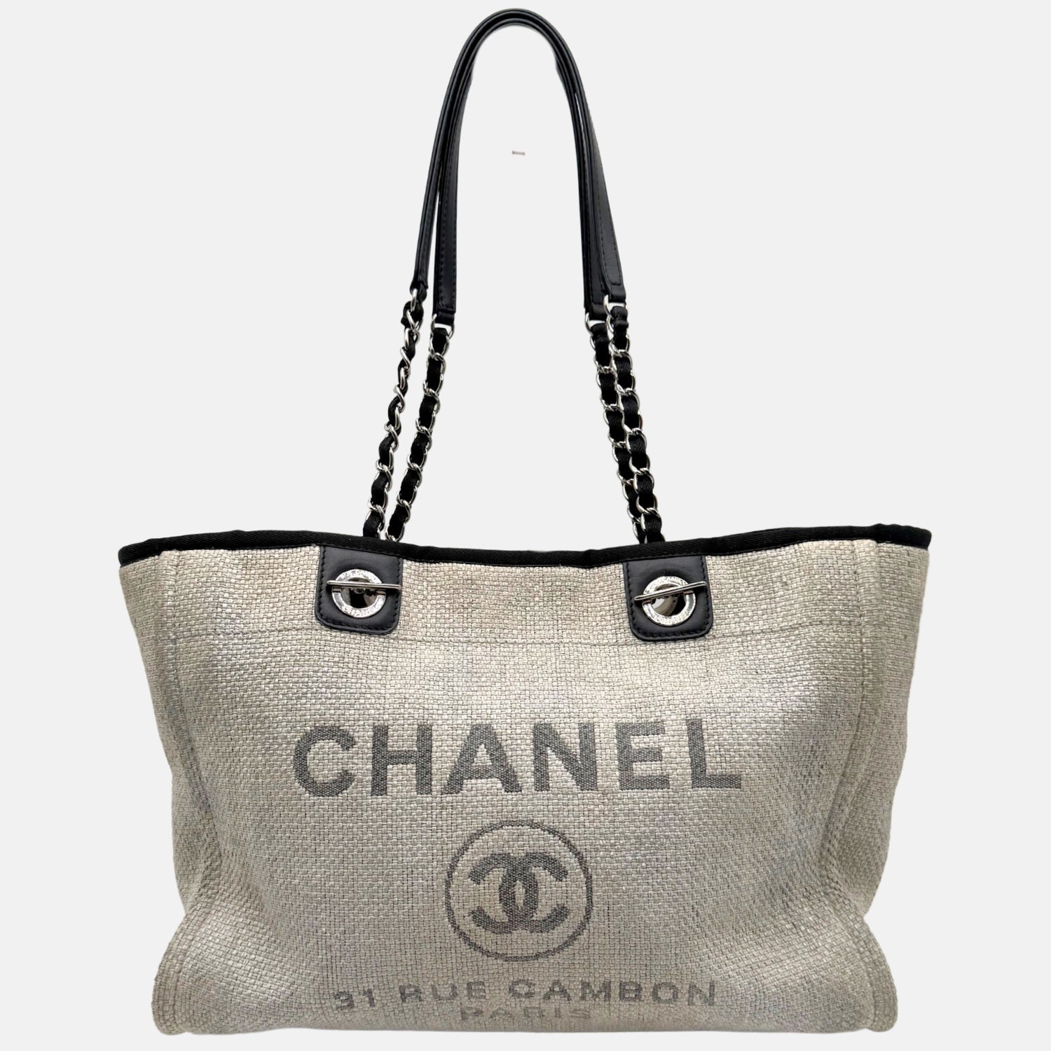 Deauville Tote Beige Small