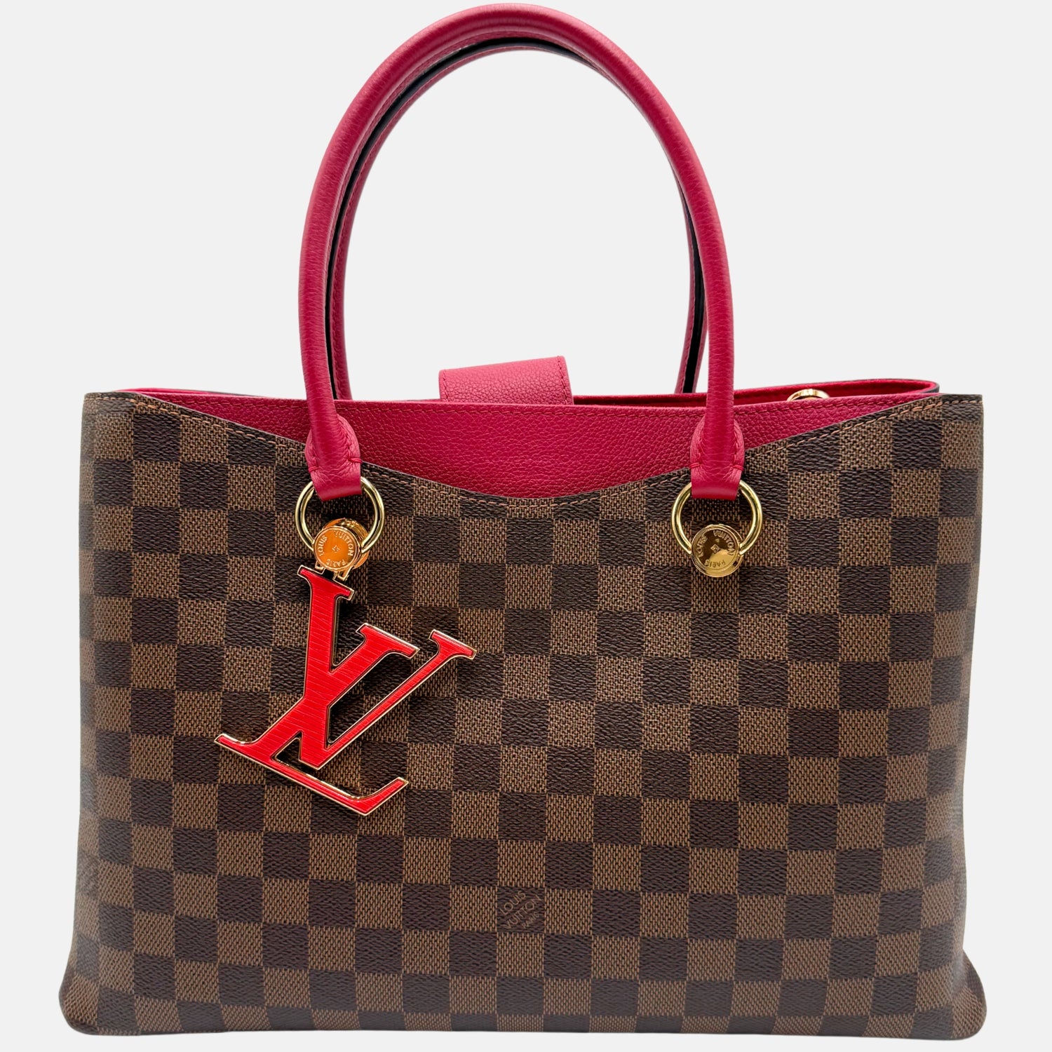 Riverside Damier Red