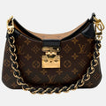 Twinny Brown Monogram Canvas Bag