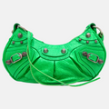 Agneau Arena Le Cagole Shoulder Bag Green