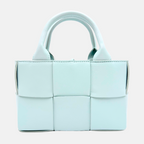 Arco Candy Tote Blue Leather