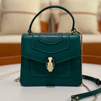 BVLGARI SERPENTI TOP HANDLE ACCORDION CROSSBODY BAG