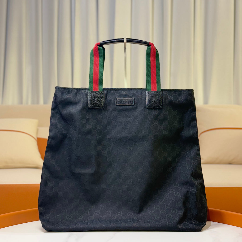 GUCCI VINTAGE MONOGRAM TOTE BAG