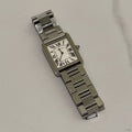 CARTIER TANK SOLO W5200013 QUARTZ STEEL LADIES WATCH