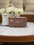 LOUIS VUITTON WALLET ON CHAIN PINK