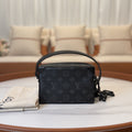 LOUIS VUITTON MINI SOFT TRUNK BLACK WARRIOR BOX BAG