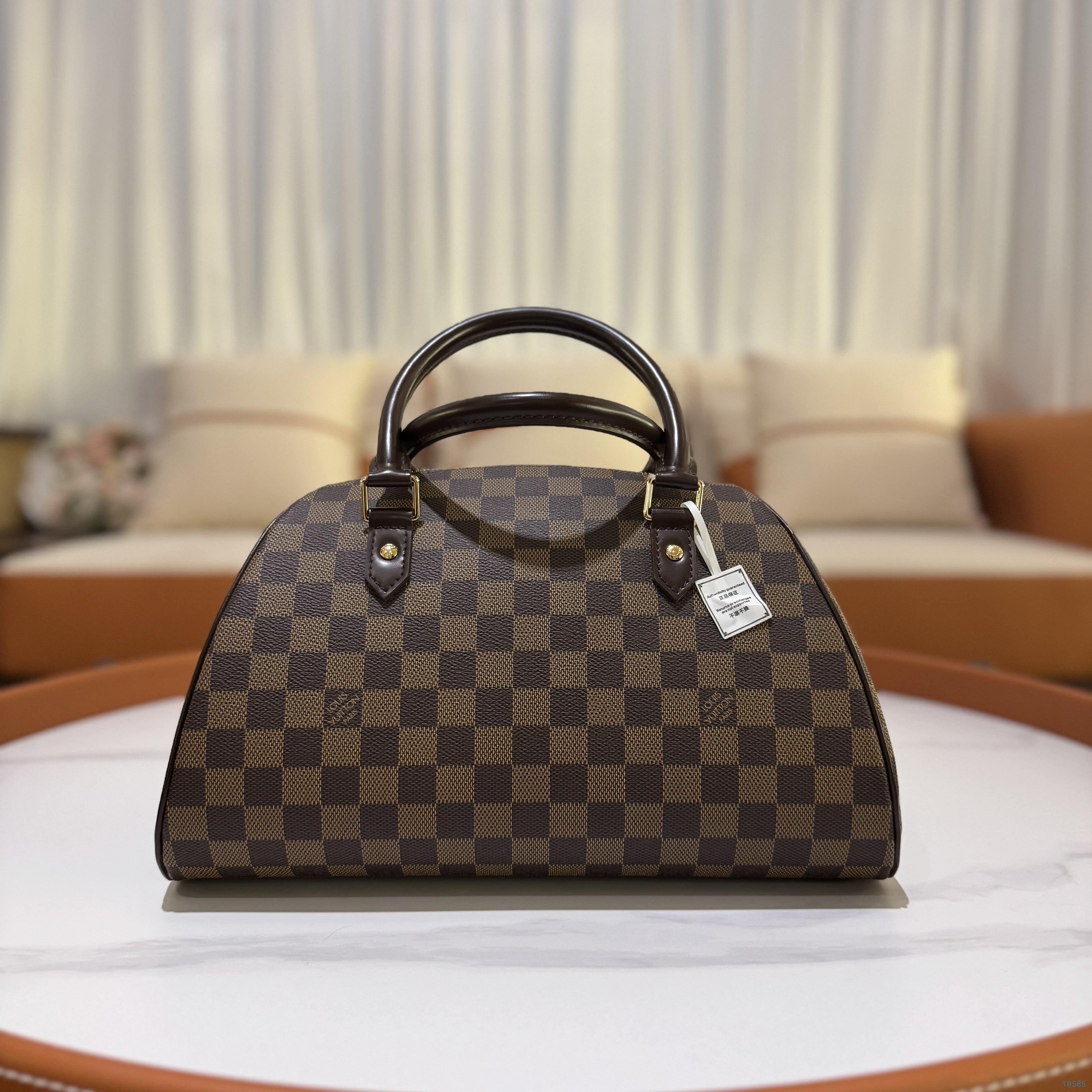LOUIS VUITTON VINTAGE BROWN DAMIER INGOT BAG