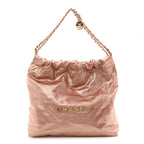 Metallic Calfskin Quilted Chanel 22 Copper