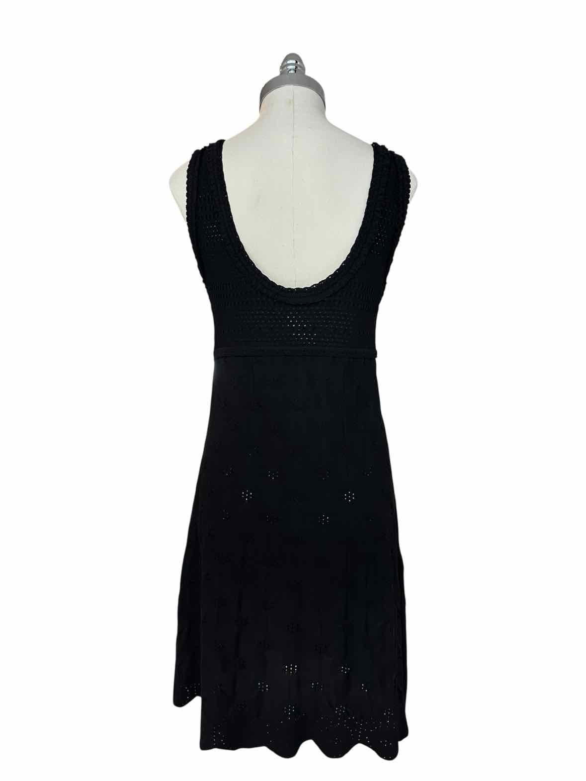 CHANEL Size 40 Black Dress