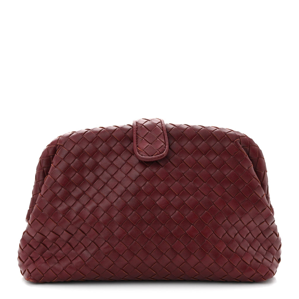 Nappa Intrecciato The Lauren 1980 Clutch Gigolo Red