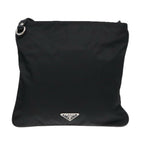 Prada Re-Edition Black Canvas Shoulder Bag (Authentic Pre-Loved)