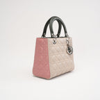 Dior Lady Medium Lamb Tricolor 2014