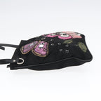Prada Re-Edition Black Canvas Shoulder Bag (Authentic Pre-Loved)