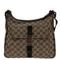 Gucci Gg Canvas Brown Canvas Shoulder Bag (Authentic Pre-Loved)
