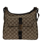 Gucci Gg Canvas Brown Canvas Shoulder Bag (Authentic Pre-Loved)