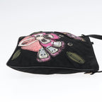 Prada Re-Edition Black Canvas Shoulder Bag (Authentic Pre-Loved)