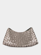 Comporta Covert Foil Leather Clutch