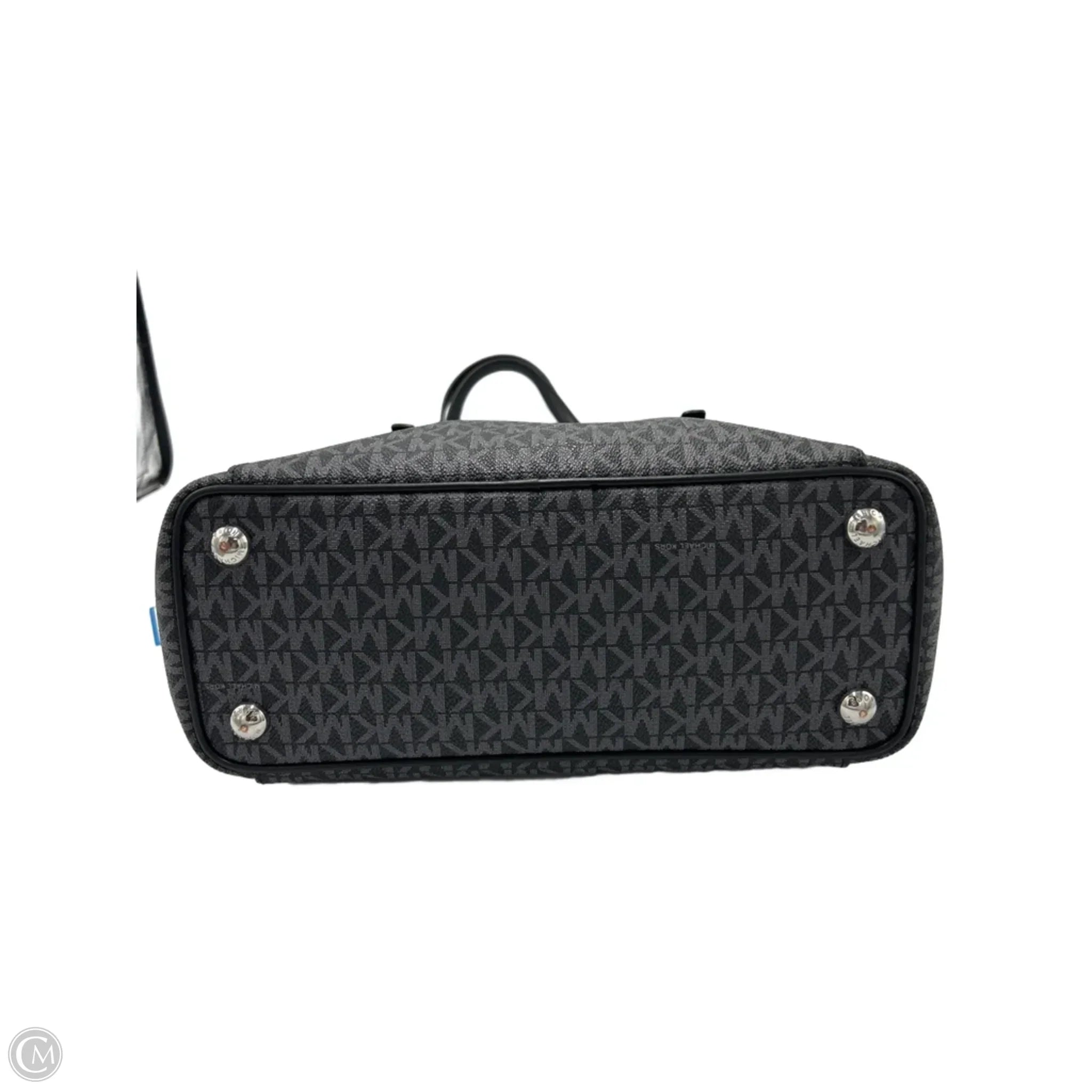 Handbag Designer By Michael Kors Black Monogram