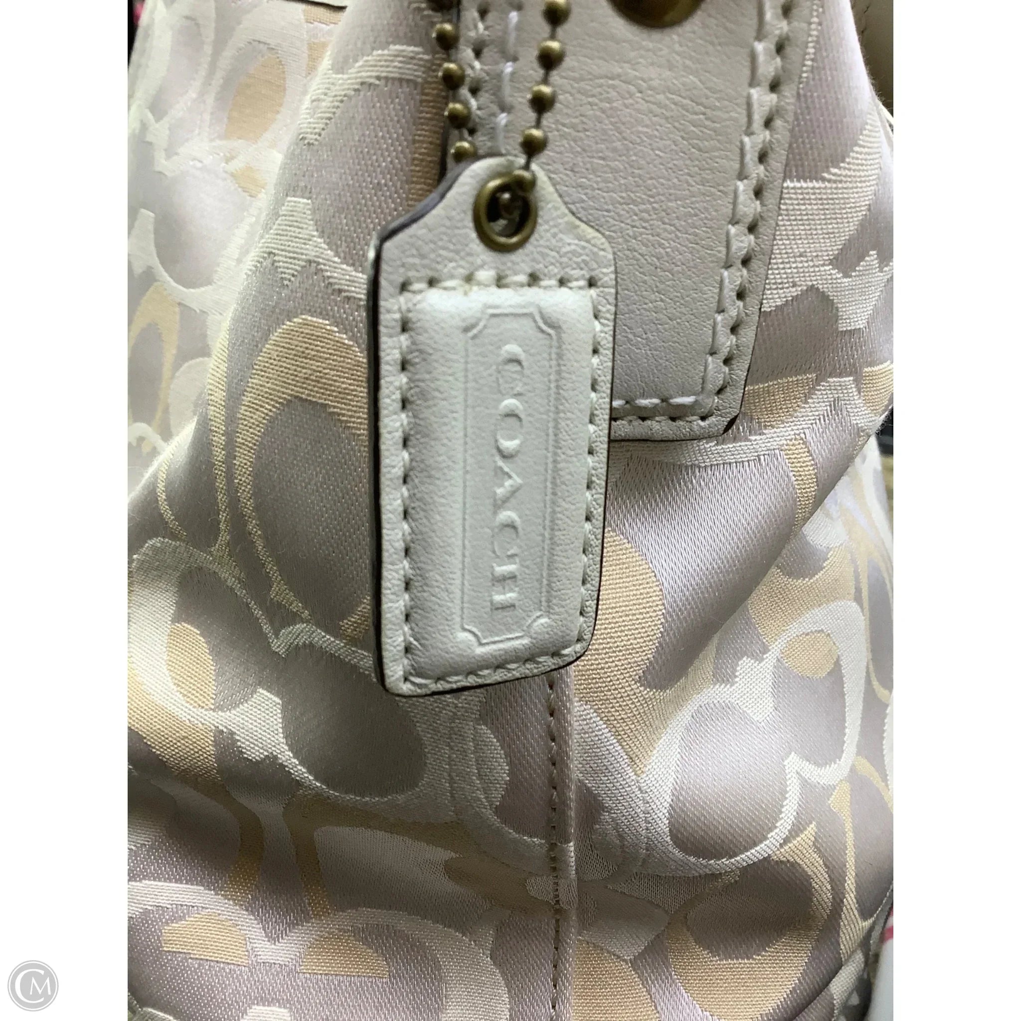Handbag Designer By Coach, Size: Large