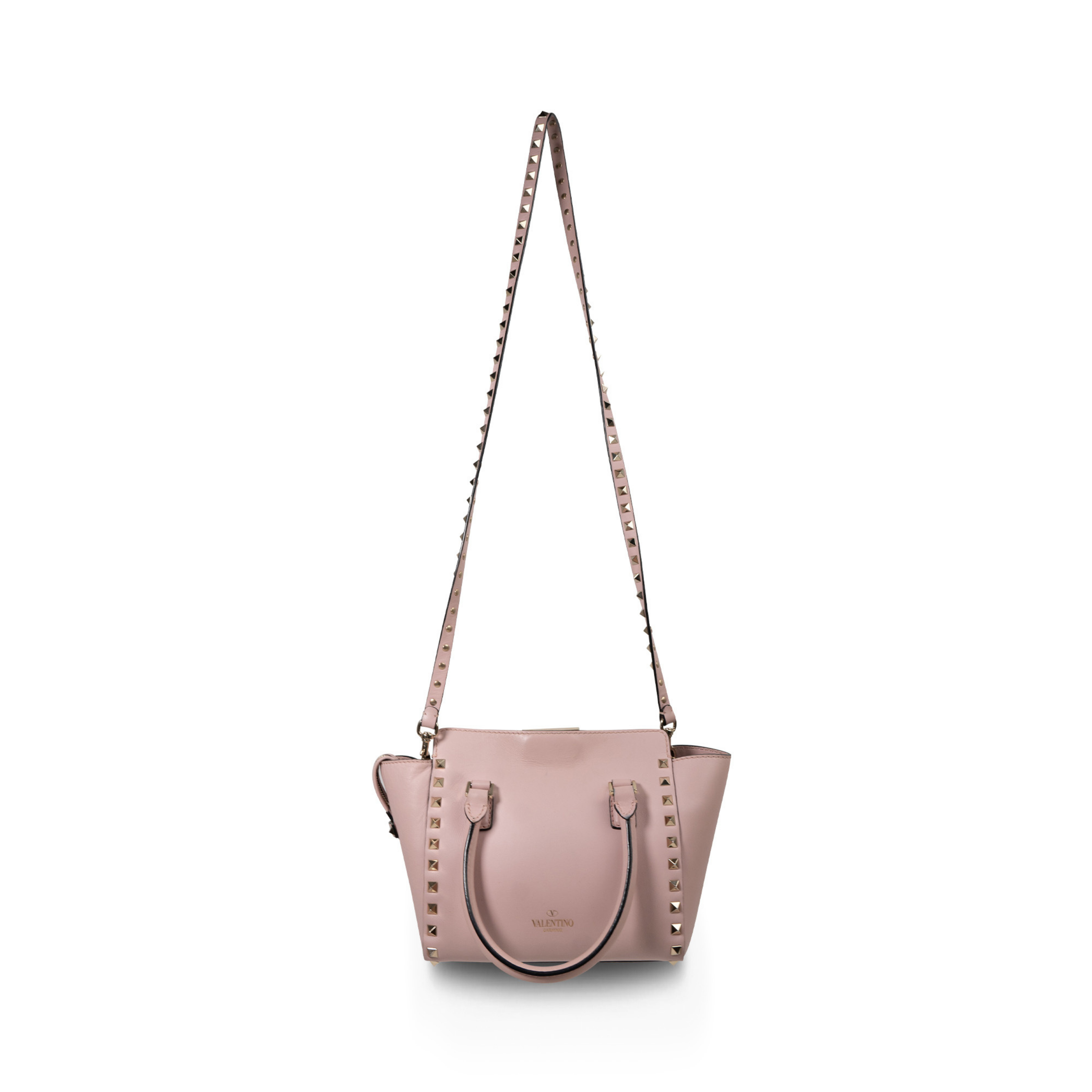 Valentino Garavani 'Rockstud Small Double Handle Tote' Bag