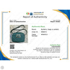 Crossbody Luxury Designer By Burberry, Size: Medium *Notch missing on buckle