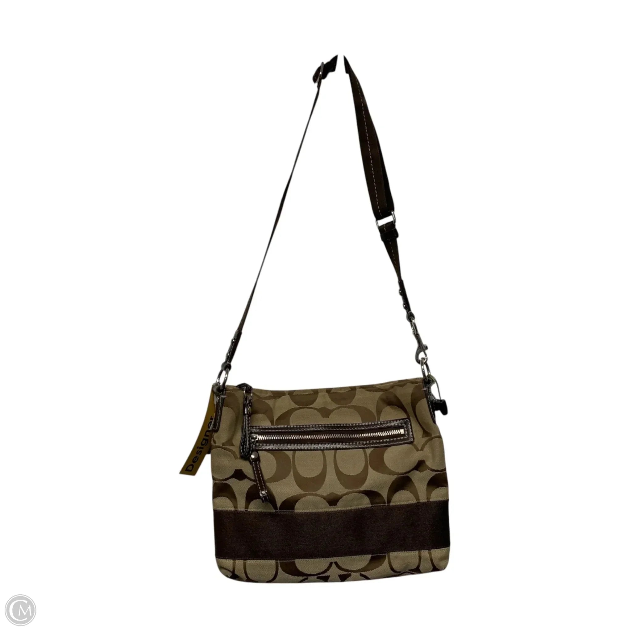Crossbody Designer By Coach, Size: Medium