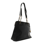 Caviar Large CC Shoulder Bag Black