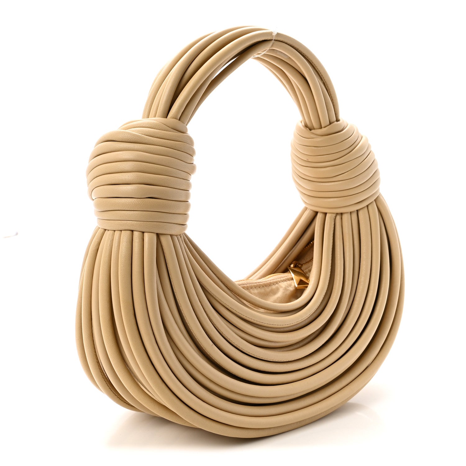Nappa Mini Tubular Double Knot Porridge