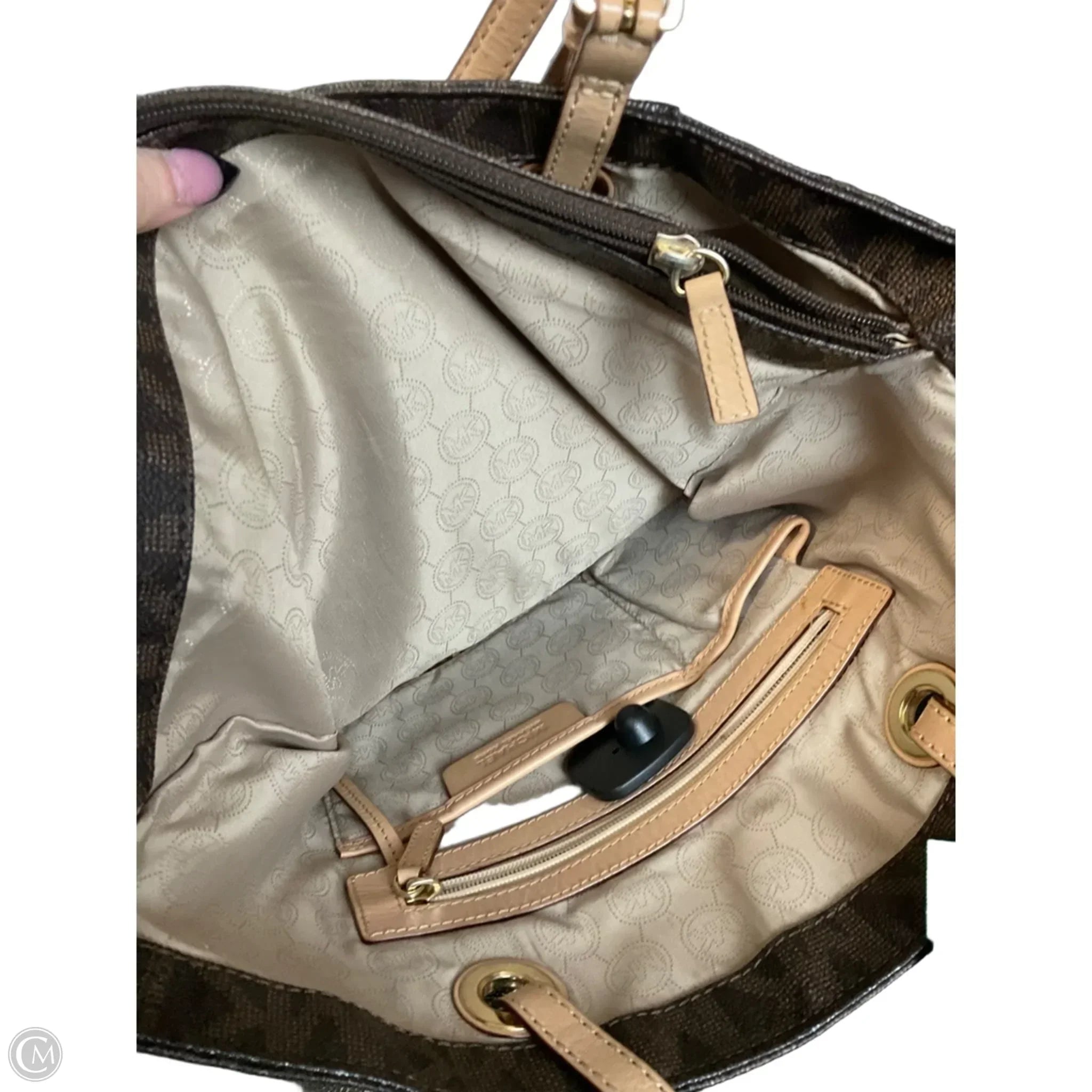 Handbag Designer By Michael Kors, Size: Large