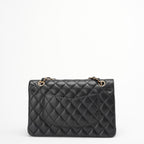 Chanel Classic Double Flap Bag Black Medium