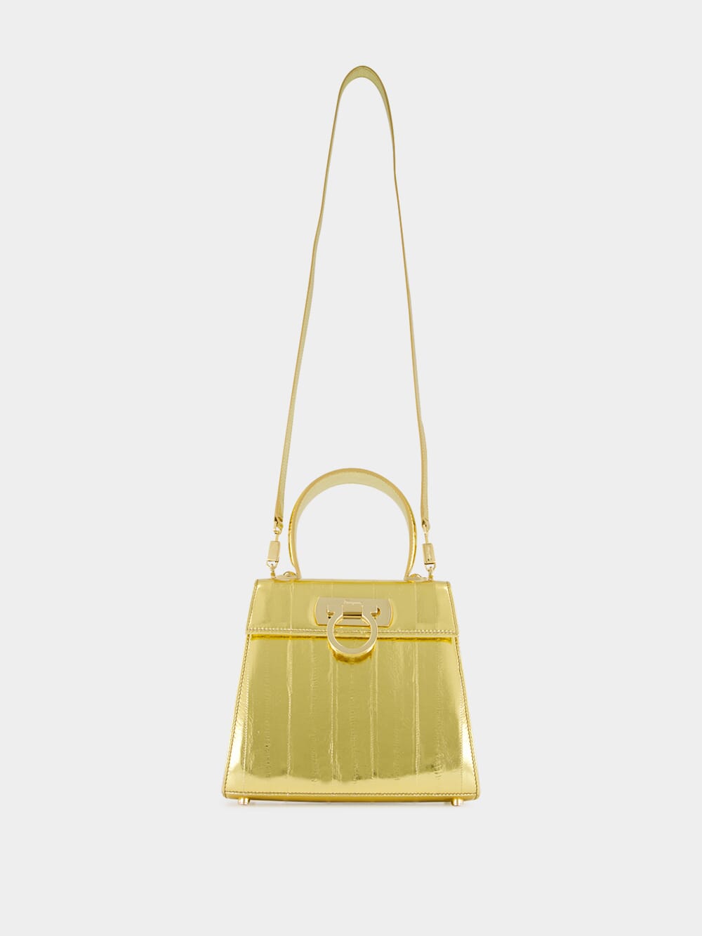 Gold Iconic Top Handle Small