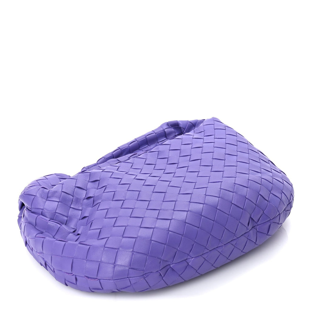 Nappa Intrecciato Teen Jodie Hobo Purple