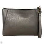 Metallic Wristlet Designer By Coach, Size: Medium