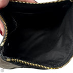 Metallic Wristlet Designer By Coach, Size: Medium