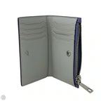 Medium Leather Compact Wallet Designer By Marc Jacobs, Size: Small