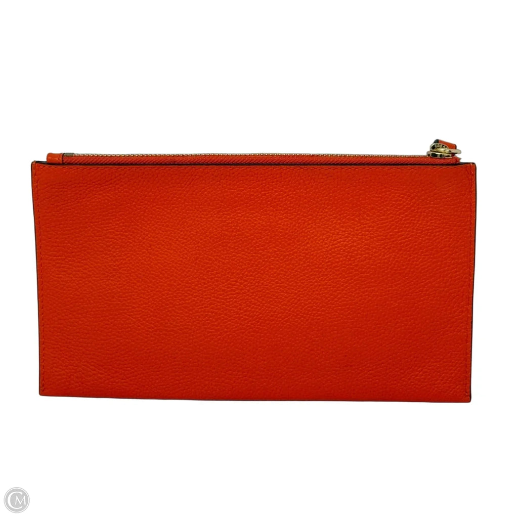 Jet Set Travel Top Zip Wristlet Designer By Michael Kors, Size: Large