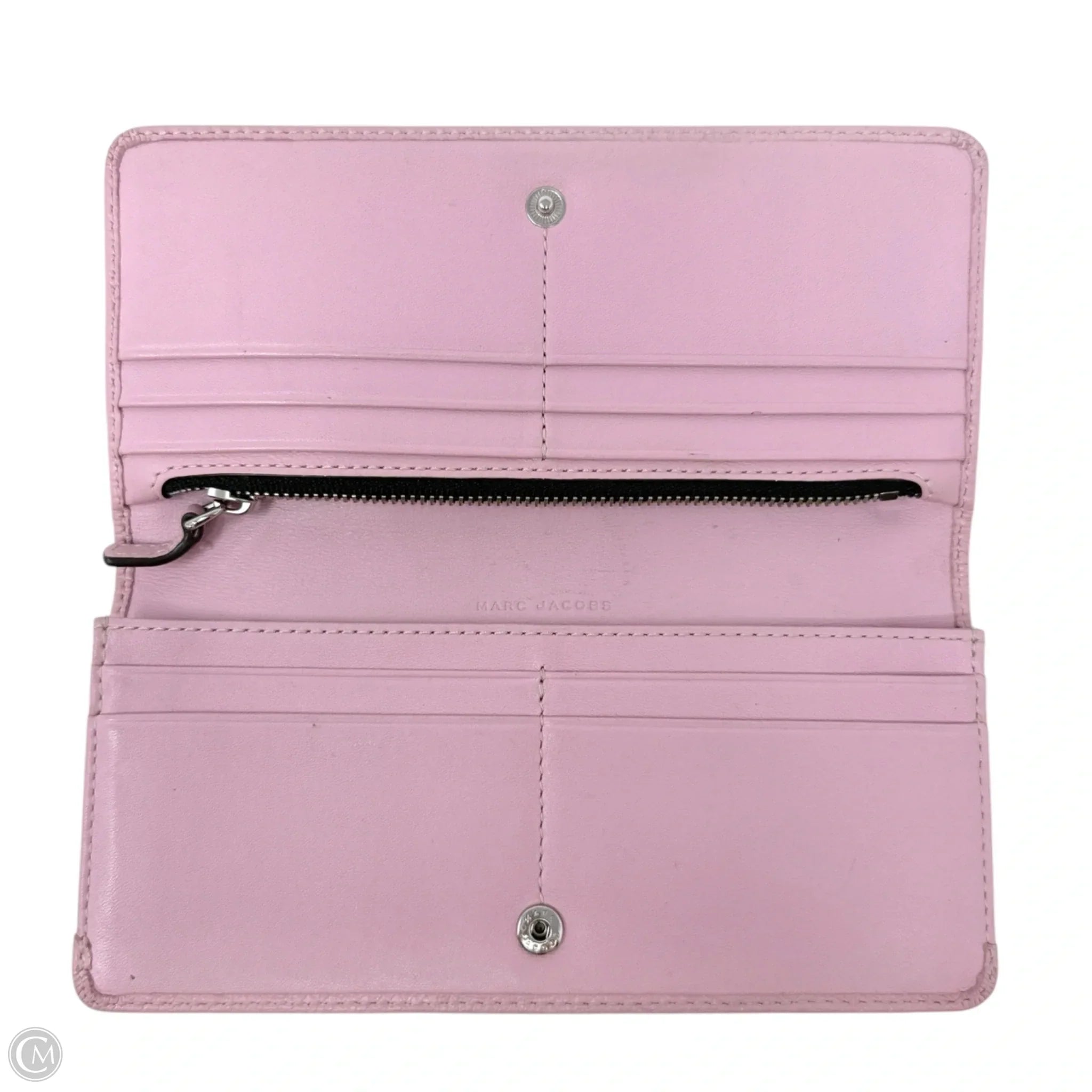 Gotham City Continental Wallet Luxury Designer By Marc Jacobs, Size: Large