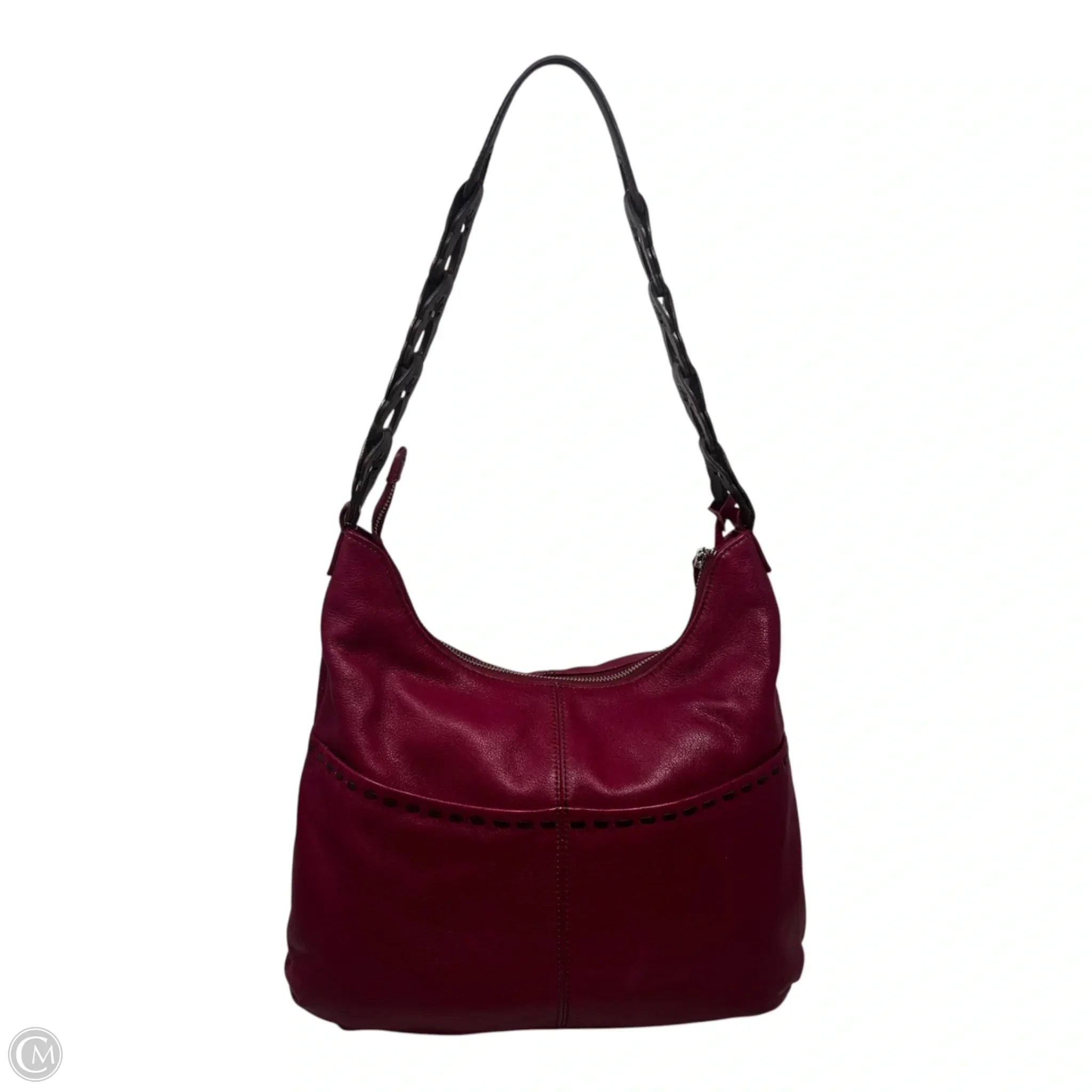 Kodiak Leather Shoulder Bag By Brighton, Size: Medium