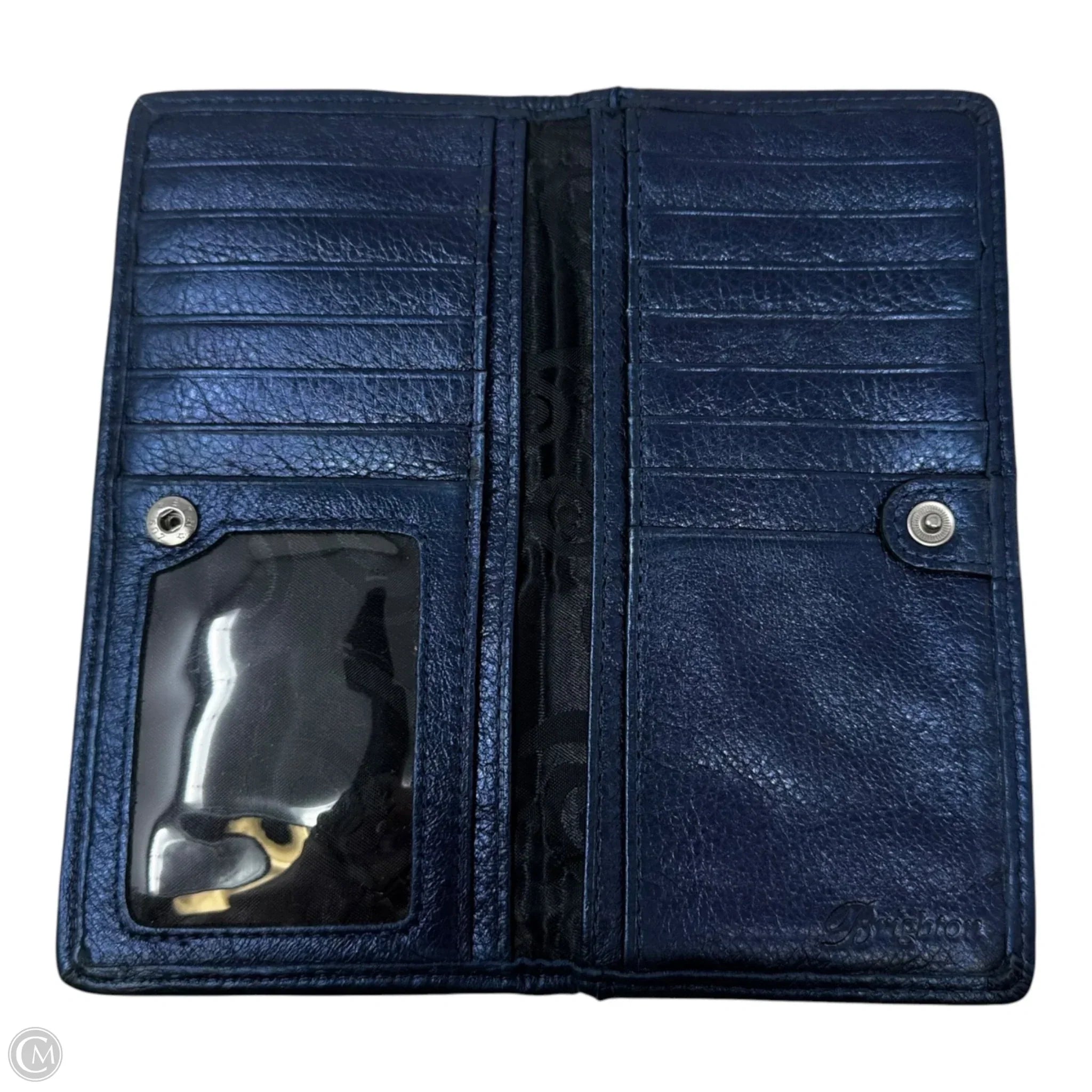 AS IS Metallic Wallet Leather By Brighton, Size: Medium