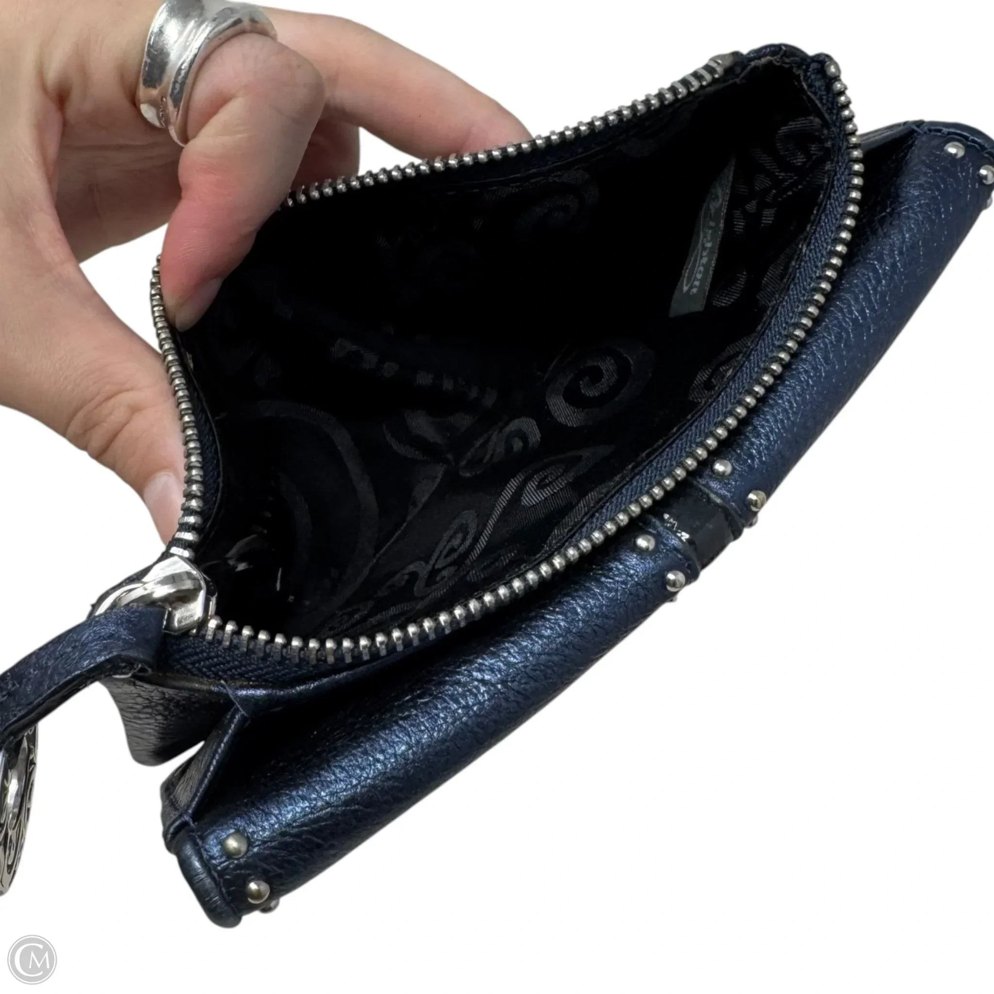 AS IS Metallic Wallet Leather By Brighton, Size: Medium