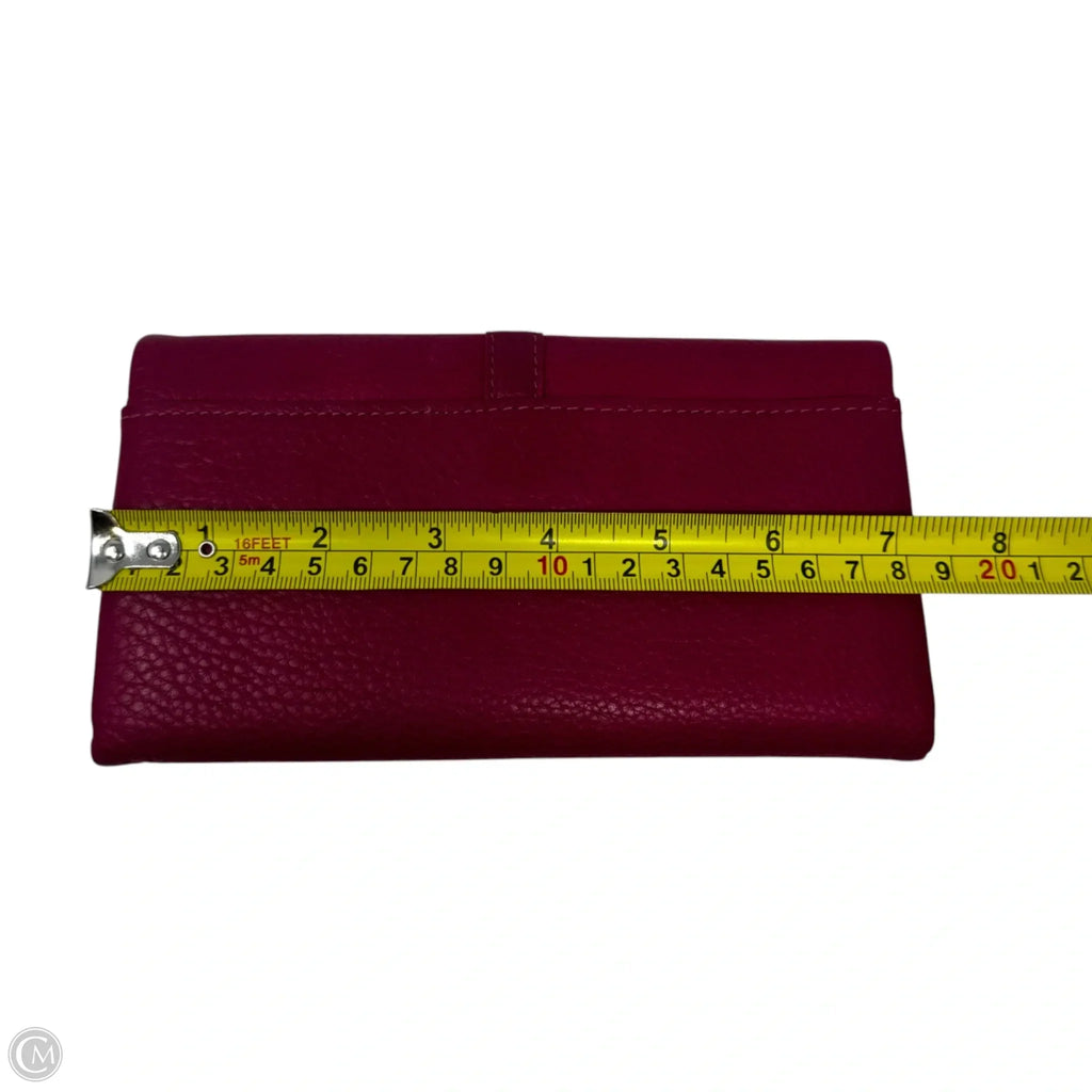 Magnetic Trifold Wallet Leather By Brighton, Size: Large
