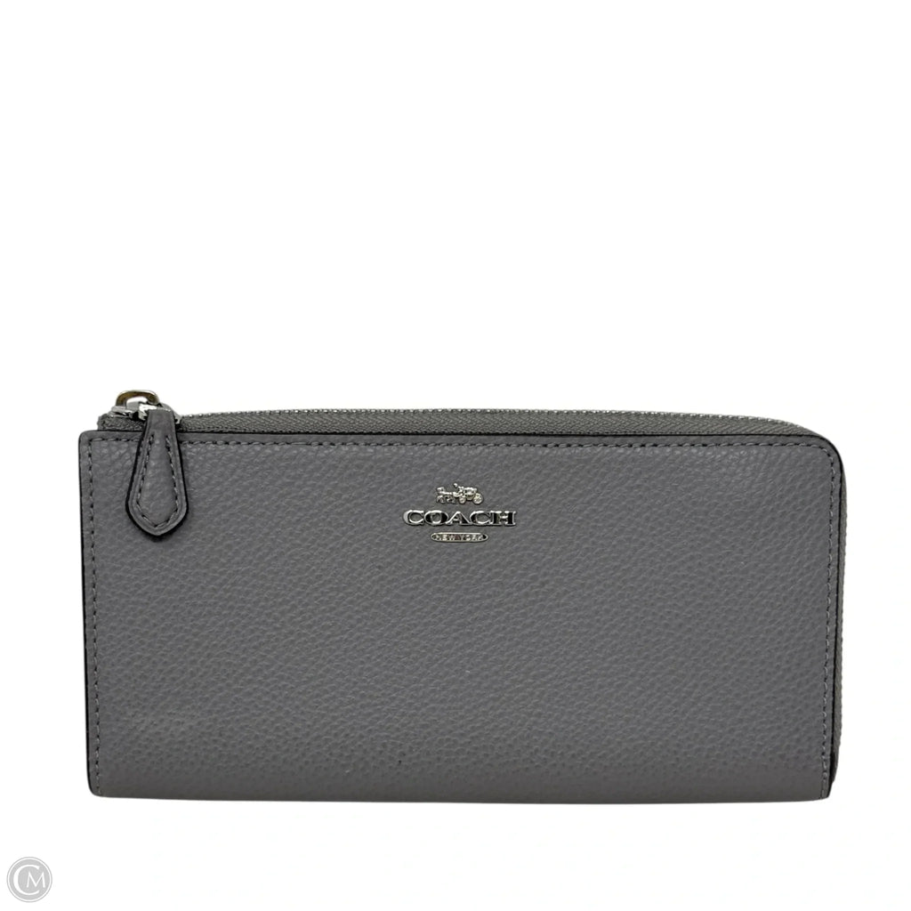 Accordion Zip Wallet Designer By Coach, Size: Large