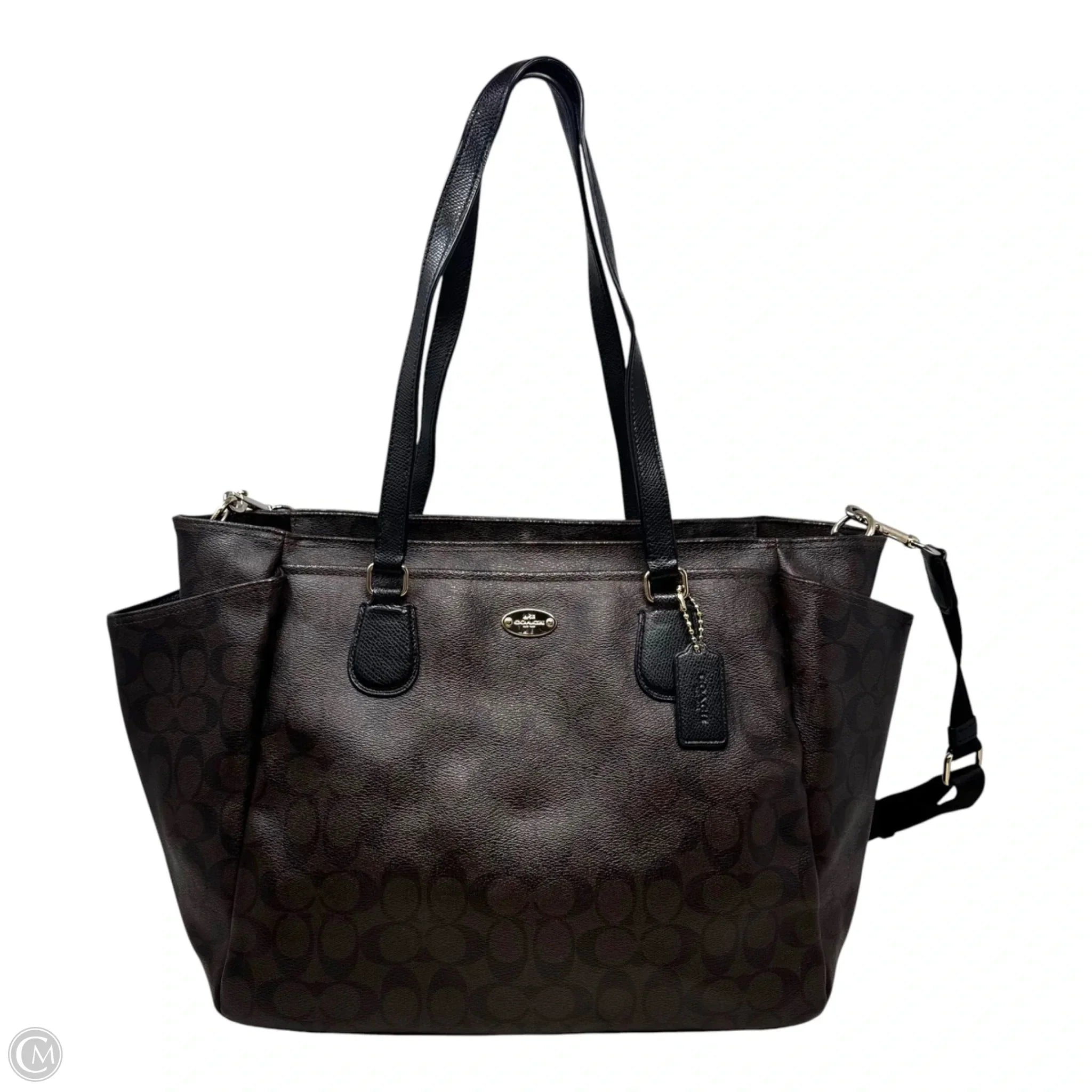 Monogram Baby Bag Designer By Coach, Size: Large