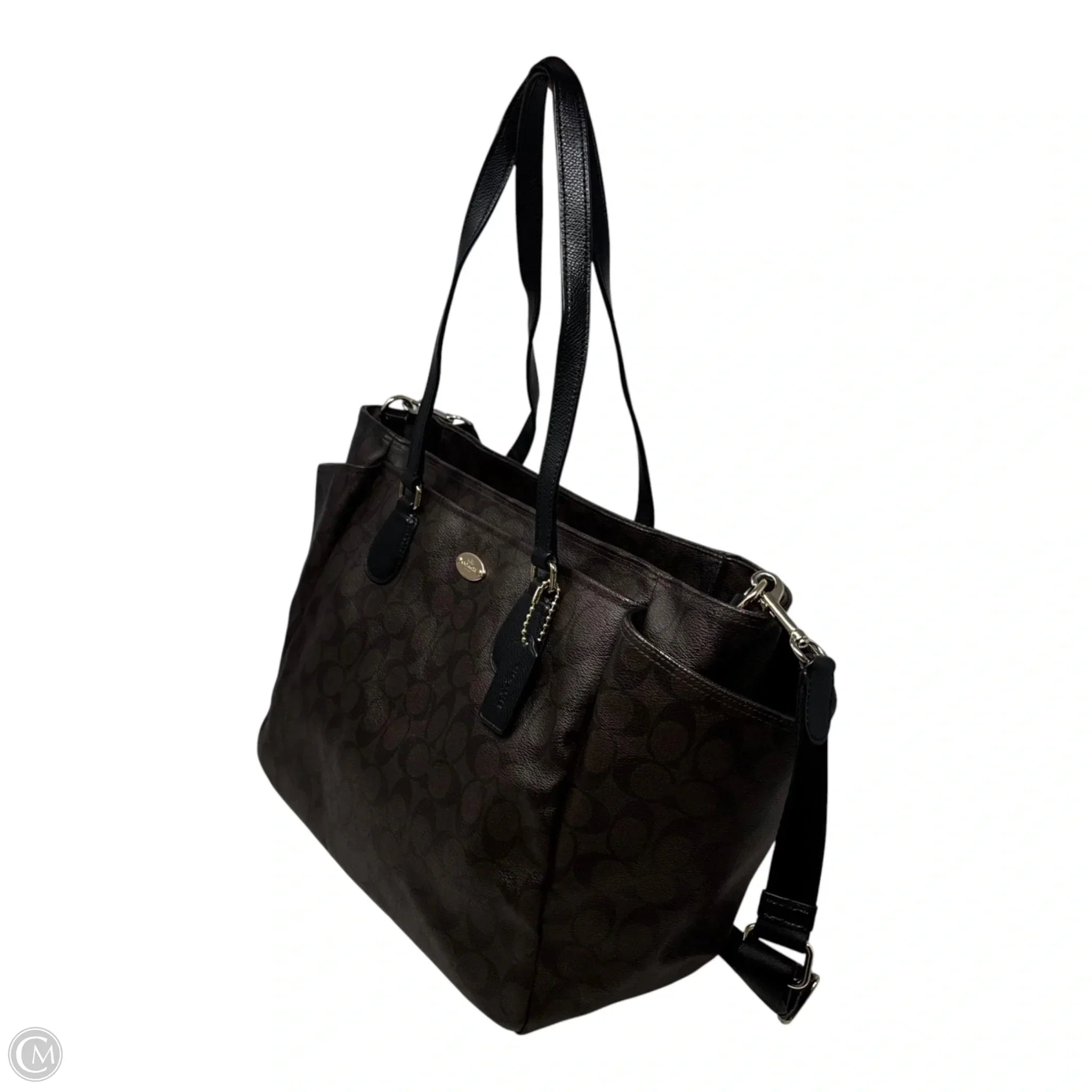 Monogram Baby Bag Designer By Coach, Size: Large
