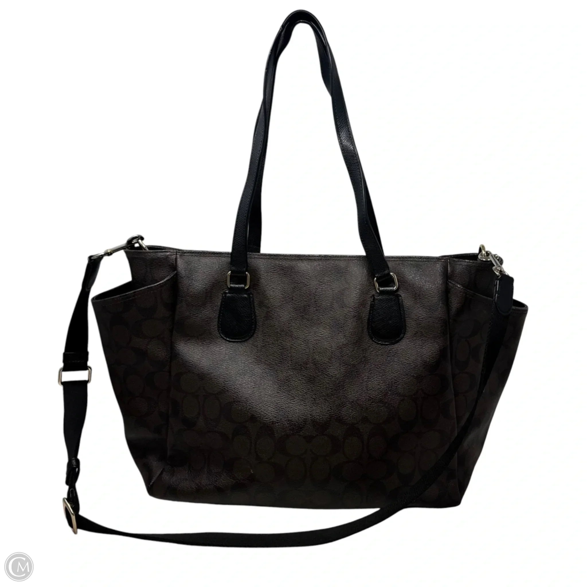 Monogram Baby Bag Designer By Coach, Size: Large