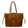 Visetos Liz Reversible Shopper Tote Luxury Designer By MCM, Size: Medium