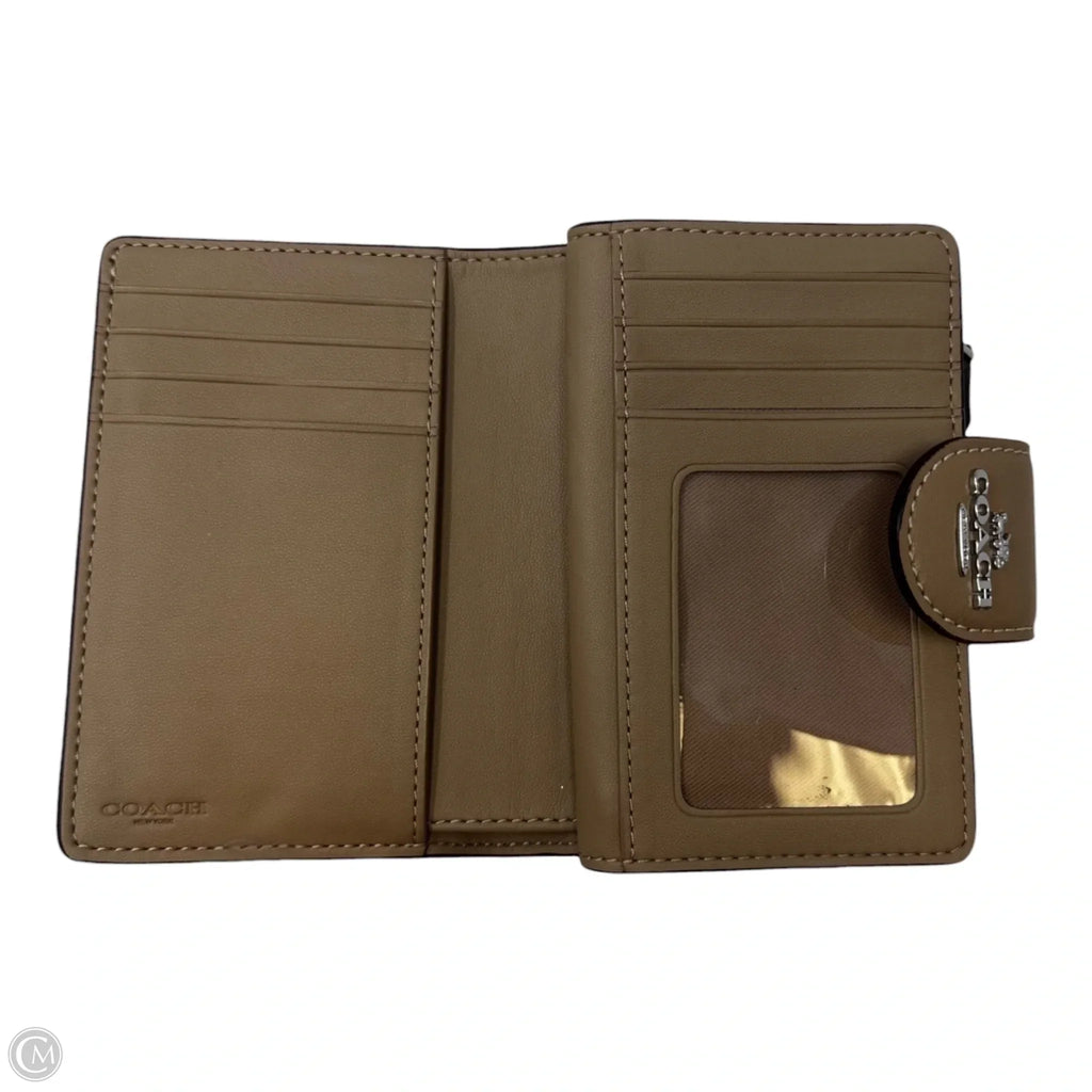 Corner Zip Wallet Designer By Coach, Size: Medium