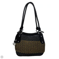 Woven Shoulder Handbag By Brighton, Size: Medium