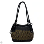 Woven Shoulder Handbag By Brighton, Size: Medium